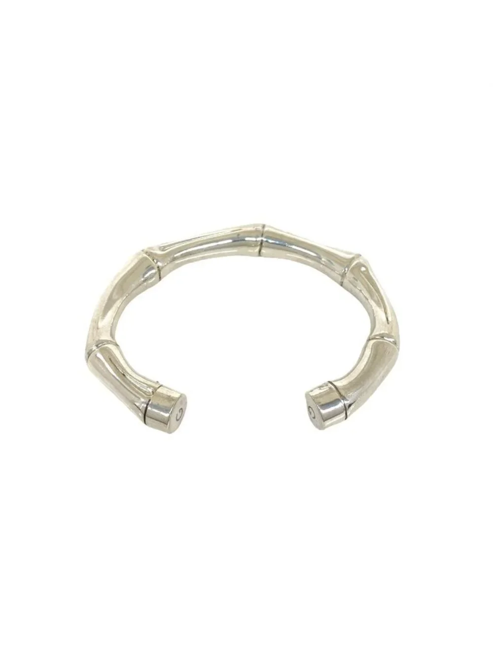 Gucci Bamboo Bangle 925 Sterling Silver Bracelet
